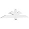 Ekena Millwork Redmond Architectural Grade PVC Gable Bracket, 60"W x 12 1/2"H x 2"D x 4"F, 5/12 Pitch GBP060X13X0204RED00 - alternate 1